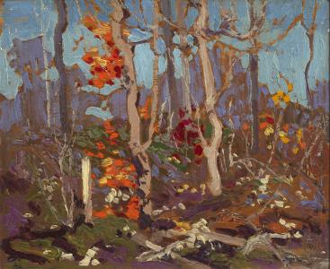 Early autumn in Algonquin Park パステル画 Early Autumn, Algonquin Park, Fall 1915 (1915.116